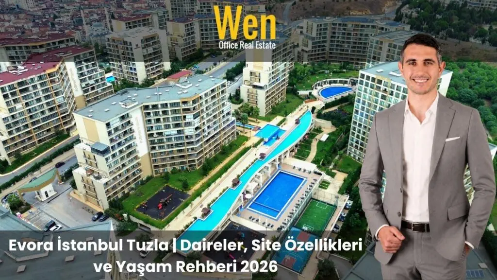 Tuzla Evora Drone Görseli
