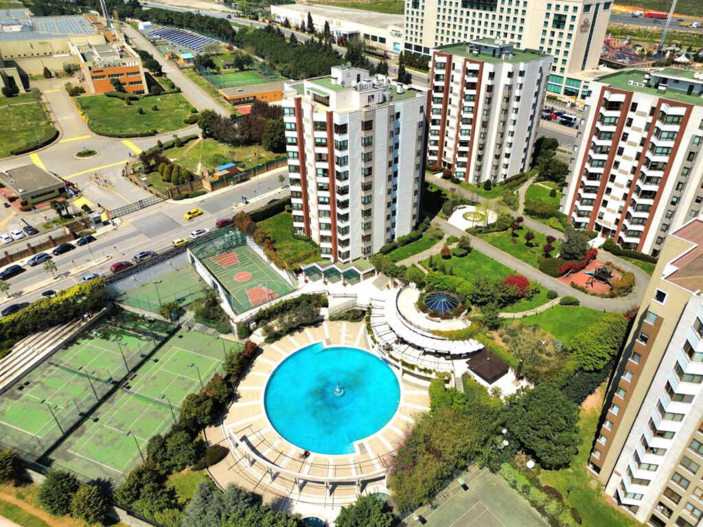 Atlas Park Deluxe Drone Çekimi Görünümü